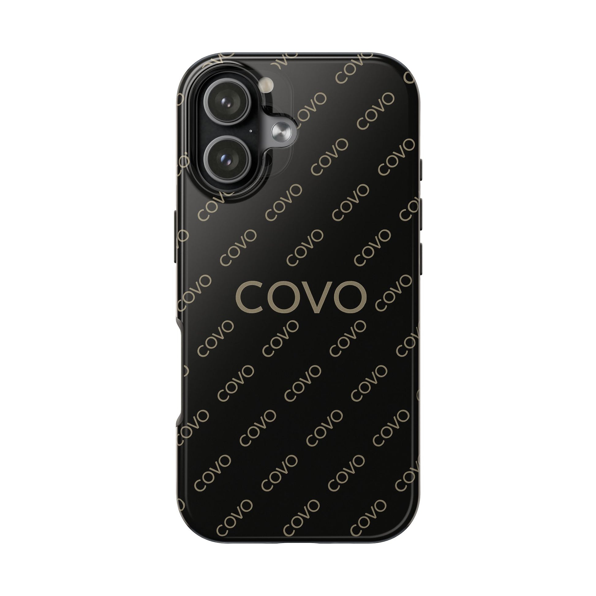 COVO — Black Beige iPhone Case - COVO