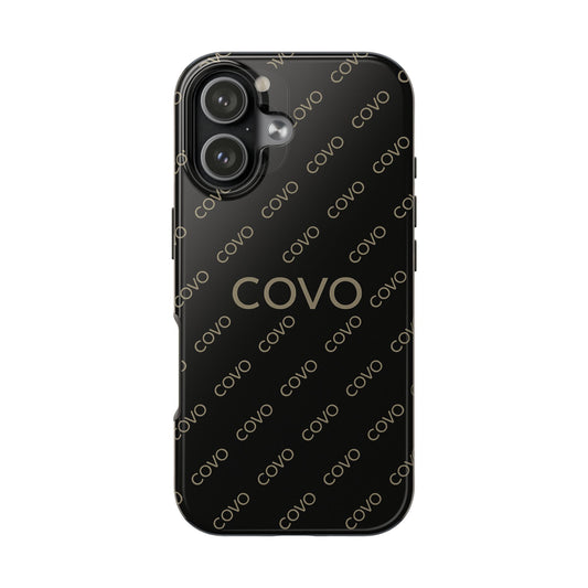 COVO — Black Beige iPhone Case - COVO