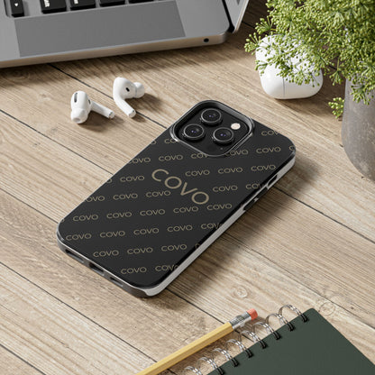 COVO — Black Beige iPhone Case - COVO
